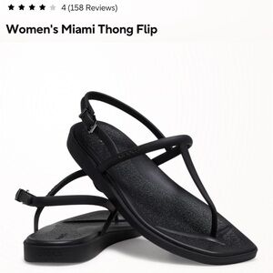 Crocs Miami Strappy Thong Sandal NEVER WORN